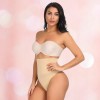 Nahtlose Bauchregulierungshose mit hoher Taille Nahtlose Bauchregulierungshose mit hoher Taille