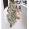 Modetrend, Persnlichkeit! Neues bedrucktes Sommerkleid mit kurzen rmeln Modetrend, Persnlichkeit! Neues bedrucktes Sommerkleid mit kurzen rmeln