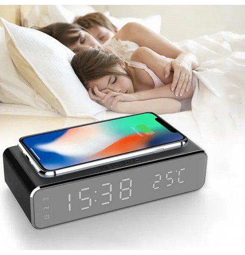 Heier Verkauf(50% Rabatt)Intelligenter LED-Digitalwecker mit drahtlosem Ladegert, Thermometer und Uhrzeit Heier Verkauf(50% Rabatt)Intelligenter LED-Digitalwecker mit drahtlosem Ladegert, Thermometer und Uhrzeit