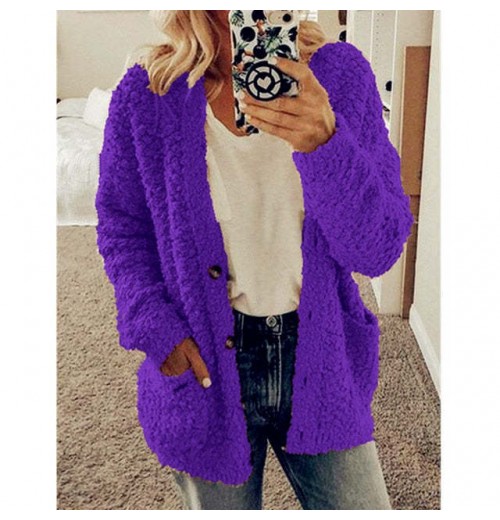 Letzter Tag 49% Rabatt - Herbst und Winter Plus Size Strickjacke Casual Velvet Short Jacket Letzter Tag 49% Rabatt - Herbst und Winter Plus Size Strickjacke Casual Velvet Short Jacket
