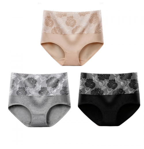 Kaufen 1 Erhalten 3 STCKEBaumwolle Tummy Control Unterwsche Kaufen 1 Erhalten 3 STCKEBaumwolle Tummy Control Unterwsche
