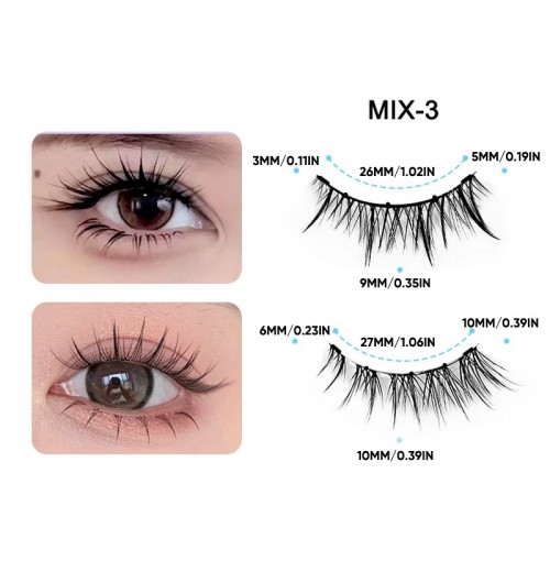 Heute 33%~55% RabattMagnetische falsche Wimpern ohne Klebstoff, die sich schnell befestigen lassen Heute 33%~55% RabattMagnetische falsche Wimpern ohne Klebstoff, die sich schnell befestigen lassen
