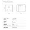 Internationaler Reise-Schnellladeanschluss 4USB-Port Anti-Single-Plug Smart Chip Global Universal Conversion Plug Travel Assistant Internationaler Reise-Schnellladeanschluss 4USB-Port Anti-Single-Plug Smart Chip Global Universal Conversion Plug Travel Assistant