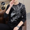 Langarm-Sweatshirt mit Adler-Print für Herren Langarm-Sweatshirt mit Adler-Print für Herren