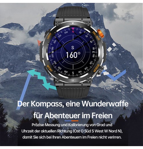 Heute 39% OFF2024 NEW-Sports Outdoor Wasserdichte Smartwatch Heute 39% OFF2024 NEW-Sports Outdoor Wasserdichte Smartwatch