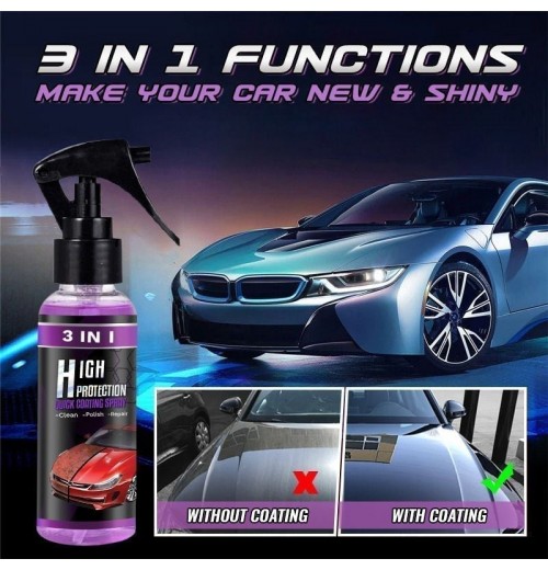 Neujahrsverkauf 3-IN-1 Hoher Schutz Schnelles Auto-Beschichtung Spray Neujahrsverkauf 3-IN-1 Hoher Schutz Schnelles Auto-Beschichtung Spray