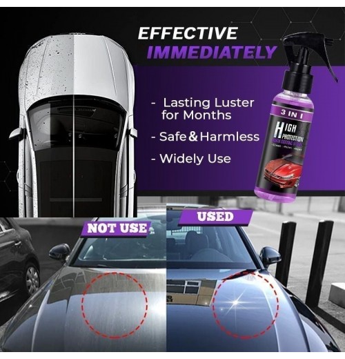 Neujahrsverkauf 3-IN-1 Hoher Schutz Schnelles Auto-Beschichtung Spray Neujahrsverkauf 3-IN-1 Hoher Schutz Schnelles Auto-Beschichtung Spray