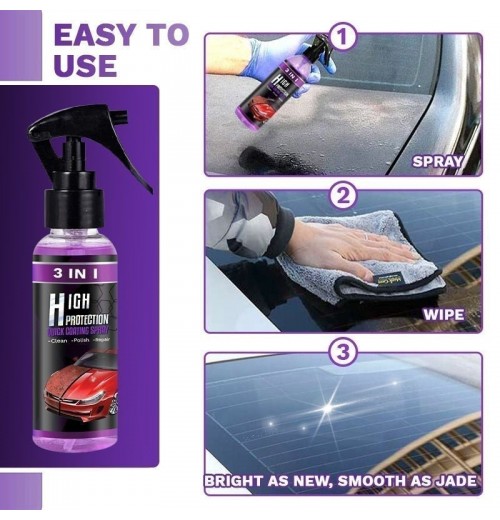 Neujahrsverkauf 3-IN-1 Hoher Schutz Schnelles Auto-Beschichtung Spray Neujahrsverkauf 3-IN-1 Hoher Schutz Schnelles Auto-Beschichtung Spray