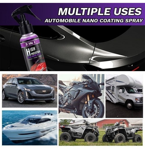 Neujahrsverkauf 3-IN-1 Hoher Schutz Schnelles Auto-Beschichtung Spray Neujahrsverkauf 3-IN-1 Hoher Schutz Schnelles Auto-Beschichtung Spray