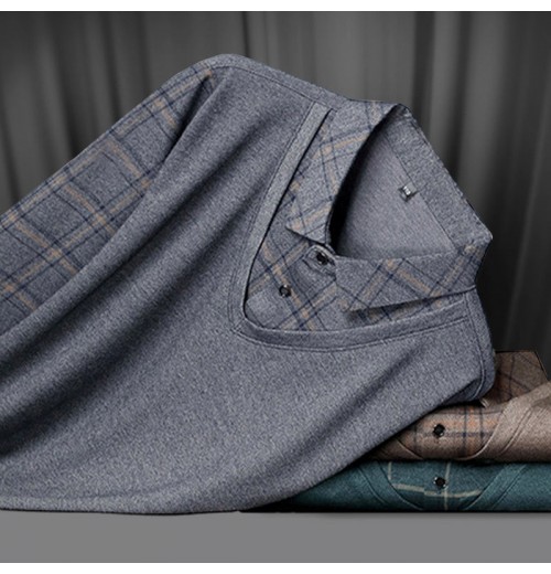 Langarm-Oberteil in Layering-Optik für Herren Langarm-Oberteil in Layering-Optik für Herren