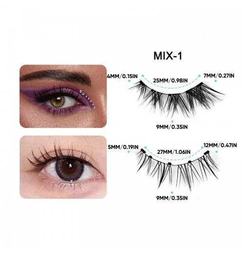Heute 33%~55% RabattMagnetische falsche Wimpern ohne Klebstoff, die sich schnell befestigen lassen Heute 33%~55% RabattMagnetische falsche Wimpern ohne Klebstoff, die sich schnell befestigen lassen