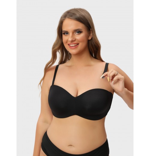 Kostenloser Versand beim Kauf von 3BERGRSSE Frderung - Abnehmbarer-Trger Bandeau-BH Kostenloser Versand beim Kauf von 3BERGRSSE Frderung - Abnehmbarer-Trger Bandeau-BH