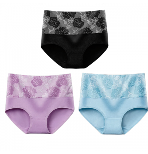 Kaufen 1 Erhalten 3 STCKEBaumwolle Tummy Control Unterwsche Kaufen 1 Erhalten 3 STCKEBaumwolle Tummy Control Unterwsche