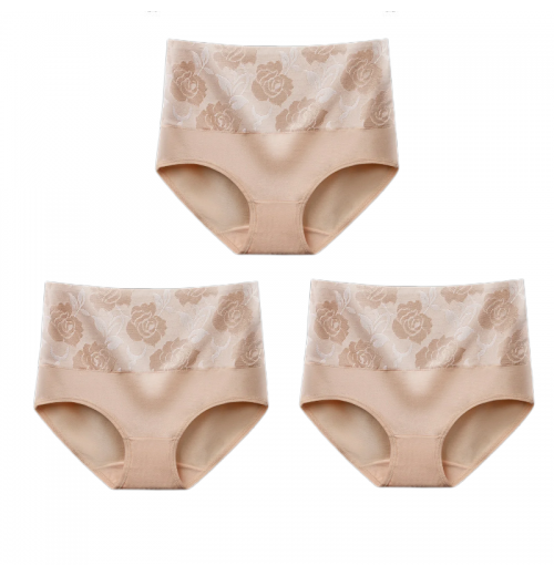 Kaufen 1 Erhalten 3 STCKEBaumwolle Tummy Control Unterwsche Kaufen 1 Erhalten 3 STCKEBaumwolle Tummy Control Unterwsche