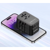 Internationaler Reise-Schnellladeanschluss 4USB-Port Anti-Single-Plug Smart Chip Global Universal Conversion Plug Travel Assistant Internationaler Reise-Schnellladeanschluss 4USB-Port Anti-Single-Plug Smart Chip Global Universal Conversion Plug Travel Assistant