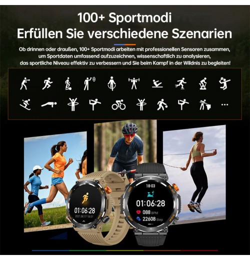 Heute 39% OFF2024 NEW-Sports Outdoor Wasserdichte Smartwatch Heute 39% OFF2024 NEW-Sports Outdoor Wasserdichte Smartwatch