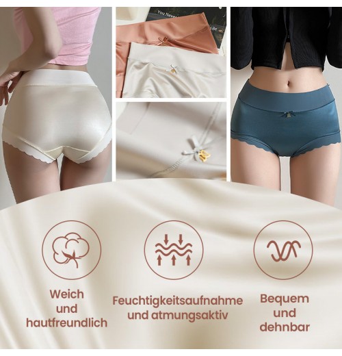 Kaufen Sie 1 und erhalten Sie 2 gratisAntibakterielle, hygroskopische, geruchlose gynkologische Slips aus Seide Kaufen Sie 1 und erhalten Sie 2 gratisAntibakterielle, hygroskopische, geruchlose gynkologische Slips aus Seide