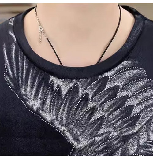 Langarm-Sweatshirt mit Adler-Print für Herren Langarm-Sweatshirt mit Adler-Print für Herren