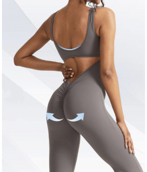  Mid-Year Sale 49% OFF Sleeveless Jumpsuit Sexy Backless One Piece Shrunken Bottom Yoga One Piece Seamless One Piece (Buy 2 Get Free Shipping)
