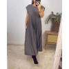 Heute 35% RabattWomen Pleated Simple Solid Color Dress Heute 35% RabattWomen Pleated Simple Solid Color Dress
