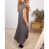Heute 35% RabattWomen Pleated Simple Solid Color Dress Heute 35% RabattWomen Pleated Simple Solid Color Dress