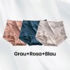 Kaufen Sie 1 und erhalten Sie 2 gratisAntibakterielle, hygroskopische, geruchlose gynkologische Slips aus Seide Kaufen Sie 1 und erhalten Sie 2 gratisAntibakterielle, hygroskopische, geruchlose gynkologische Slips aus Seide