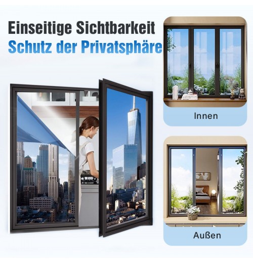 Heute 50%~66% RabattEinseitige Wrmedmmung Sichtschutzfolie für Glas Heute 50%~66% RabattEinseitige Wrmedmmung Sichtschutzfolie für Glas