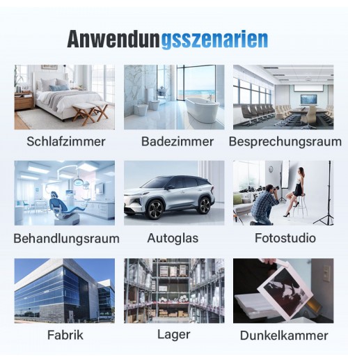 Heute 50%~66% RabattEinseitige Wrmedmmung Sichtschutzfolie für Glas Heute 50%~66% RabattEinseitige Wrmedmmung Sichtschutzfolie für Glas