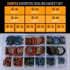 Pousbo 100 Stück/ 245 Stück Assortiertes Dichtungsring-Set Pousbo 100 Stück/ 245 Stück Assortiertes Dichtungsring-Set