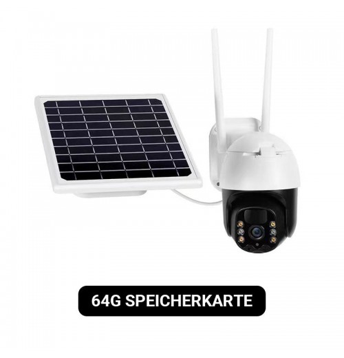 Intelligente kabellose SolarüberwachungskameraKostenloser Versand Intelligente kabellose SolarüberwachungskameraKostenloser Versand