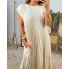 Heute 35% RabattWomen Pleated Simple Solid Color Dress Heute 35% RabattWomen Pleated Simple Solid Color Dress