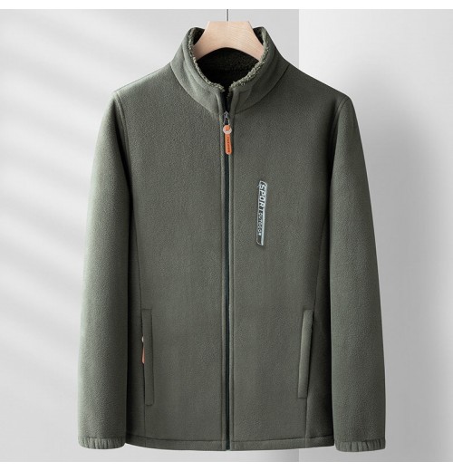 Doppelseitige Fleecejacke Futterjacke Doppelseitige Fleecejacke Futterjacke