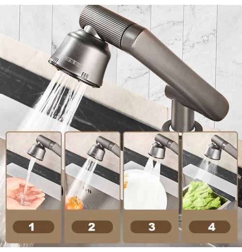 Warmer und kalter Universal-Wasserhahn mit doppeltem Verwendungszweck Warmer und kalter Universal-Wasserhahn mit doppeltem Verwendungszweck