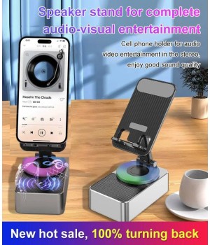 3-in-1-Multifunktions-Handy-Halter, Bluetooth-Audio, Ladeschatz