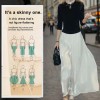 Hot Verkauf 49% RabattGlasierte Eis Seide Boden-Lnge Weites-Bein Culottes Hot Verkauf 49% RabattGlasierte Eis Seide Boden-Lnge Weites-Bein Culottes