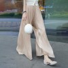 Hot Verkauf 49% RabattGlasierte Eis Seide Boden-Lnge Weites-Bein Culottes Hot Verkauf 49% RabattGlasierte Eis Seide Boden-Lnge Weites-Bein Culottes