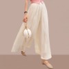 Hot Verkauf 49% RabattGlasierte Eis Seide Boden-Lnge Weites-Bein Culottes Hot Verkauf 49% RabattGlasierte Eis Seide Boden-Lnge Weites-Bein Culottes