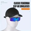 Sommer-HeiverkaufSport-Sonnenbrille mit Clip auf der Kappe Sommer-HeiverkaufSport-Sonnenbrille mit Clip auf der Kappe