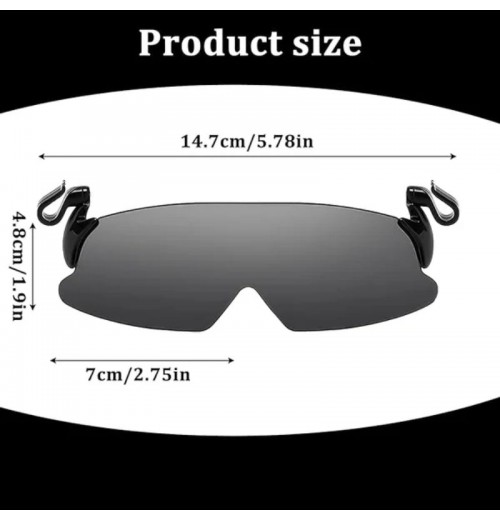 Sommer-HeiverkaufSport-Sonnenbrille mit Clip auf der Kappe Sommer-HeiverkaufSport-Sonnenbrille mit Clip auf der Kappe