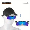 Sommer-HeiverkaufSport-Sonnenbrille mit Clip auf der Kappe Sommer-HeiverkaufSport-Sonnenbrille mit Clip auf der Kappe