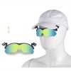 Sommer-HeiverkaufSport-Sonnenbrille mit Clip auf der Kappe Sommer-HeiverkaufSport-Sonnenbrille mit Clip auf der Kappe
