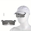 Sommer-HeiverkaufSport-Sonnenbrille mit Clip auf der Kappe Sommer-HeiverkaufSport-Sonnenbrille mit Clip auf der Kappe