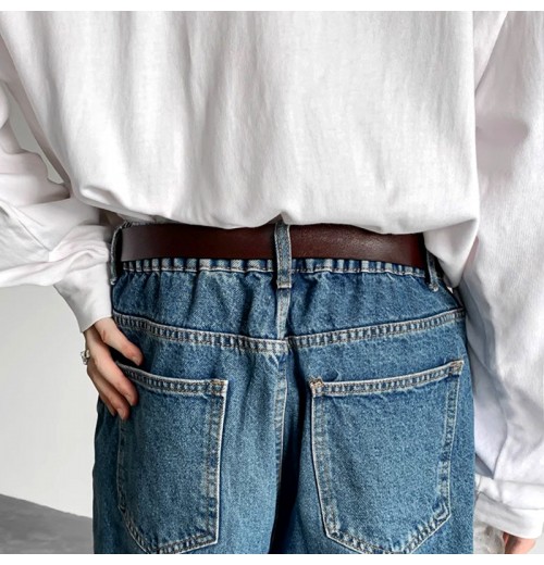Kostenloser Versand beim Kauf von 2Vintage Simple Versatile Durable Pin Buckle Belt Kostenloser Versand beim Kauf von 2Vintage Simple Versatile Durable Pin Buckle Belt