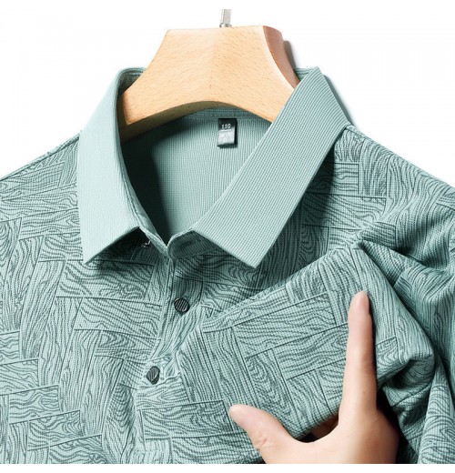 Kostenloser Versand beim Kauf von 2Modisches, kühlendes, atmungsaktives, bedrucktes T-Shirt mit Revers für Herren Kostenloser Versand beim Kauf von 2Modisches, kühlendes, atmungsaktives, bedrucktes T-Shirt mit Revers für Herren