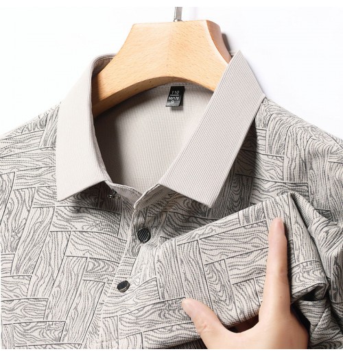 Kostenloser Versand beim Kauf von 2Modisches, kühlendes, atmungsaktives, bedrucktes T-Shirt mit Revers für Herren Kostenloser Versand beim Kauf von 2Modisches, kühlendes, atmungsaktives, bedrucktes T-Shirt mit Revers für Herren