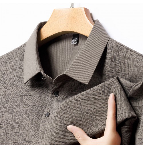 Kostenloser Versand beim Kauf von 2Modisches, kühlendes, atmungsaktives, bedrucktes T-Shirt mit Revers für Herren Kostenloser Versand beim Kauf von 2Modisches, kühlendes, atmungsaktives, bedrucktes T-Shirt mit Revers für Herren