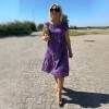 Bedrucktes Damen-T-Shirt-Kleid Bedrucktes Damen-T-Shirt-Kleid