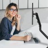 Verstellbare, ergonomische Monitorhalterung Geeignet für 17-32-Zoll-Monitore Verstellbare, ergonomische Monitorhalterung Geeignet für 17-32-Zoll-Monitore