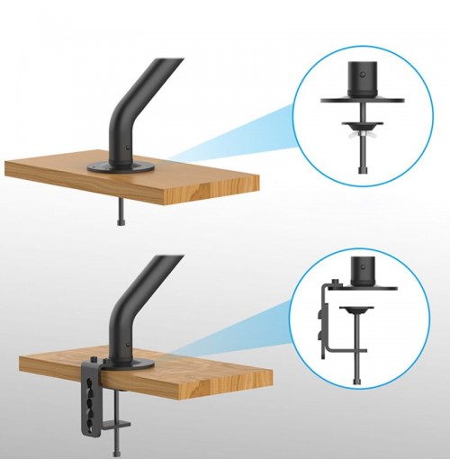 Verstellbare, ergonomische Monitorhalterung Geeignet für 17-32-Zoll-Monitore Verstellbare, ergonomische Monitorhalterung Geeignet für 17-32-Zoll-Monitore
