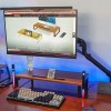 Verstellbare, ergonomische Monitorhalterung Geeignet für 17-32-Zoll-Monitore Verstellbare, ergonomische Monitorhalterung Geeignet für 17-32-Zoll-Monitore